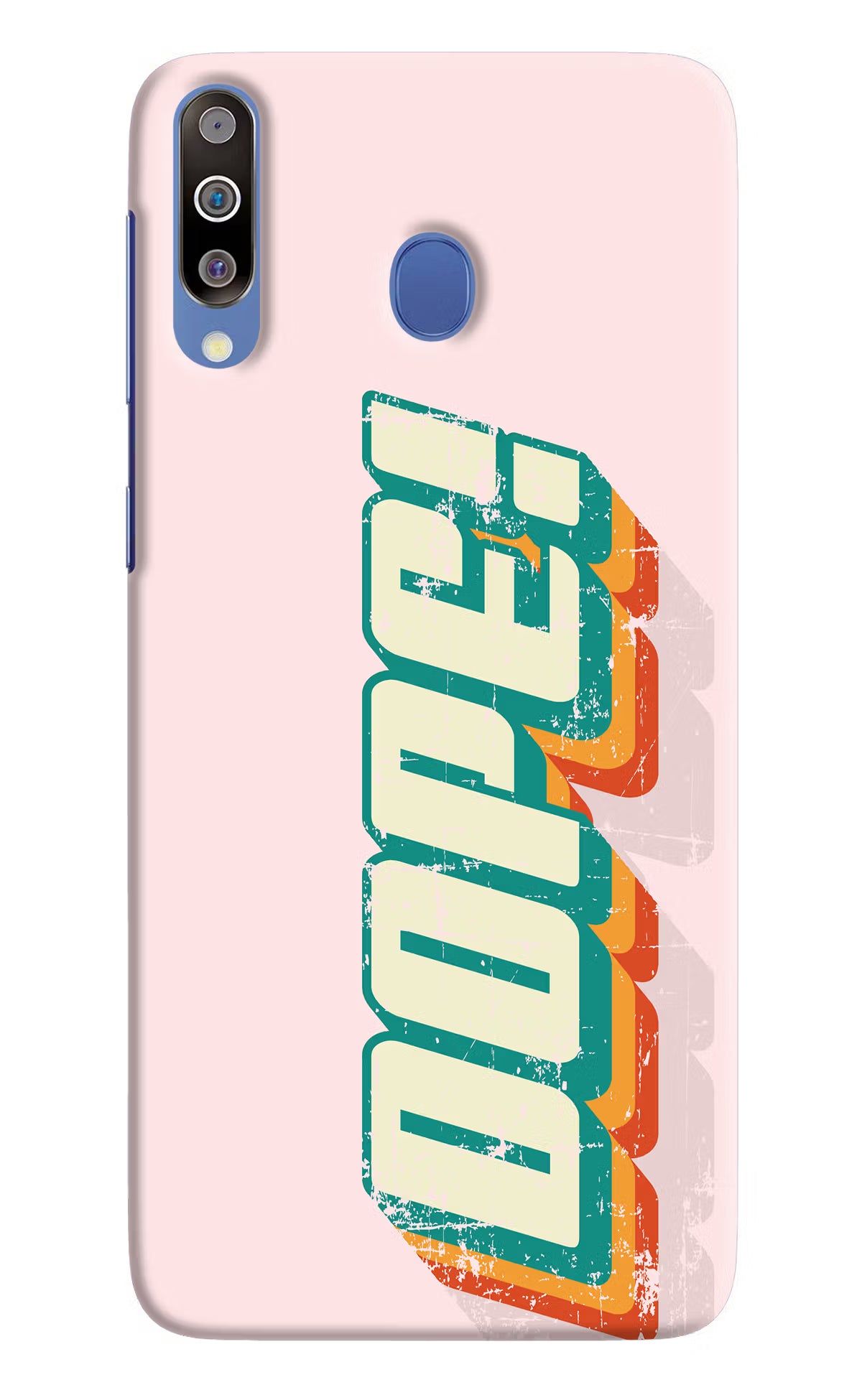 Dope Samsung M30/A40s Hard Case Back Cover by Casekaro