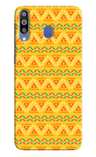 Tribal Pattern Samsung M30/A40s Hard Case Back Cover by Casekaro