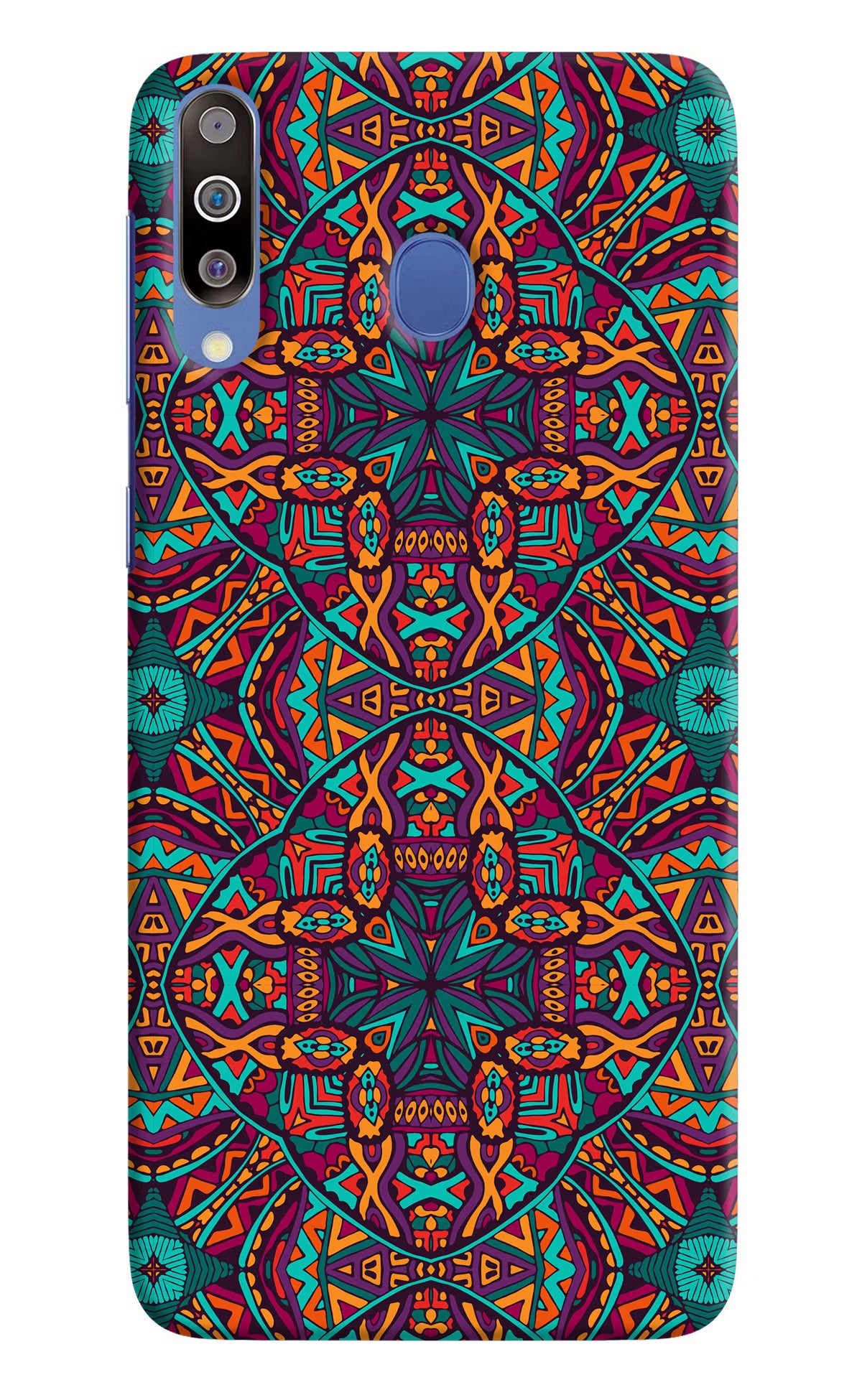 Colour Mandala Samsung M30/A40s Hard Case Back Cover by Casekaro