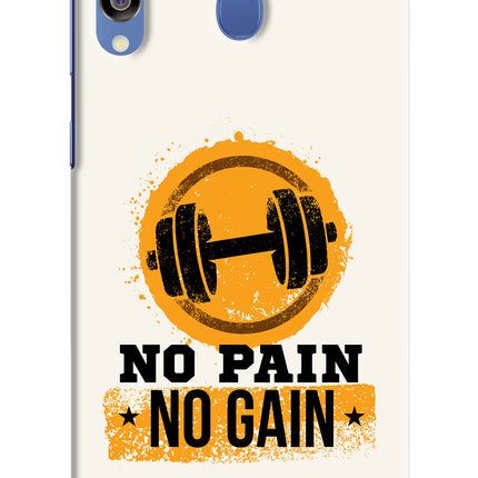 No Pain No Gain Samsung M30/A40s Hard Case Back Cover by Casekaro