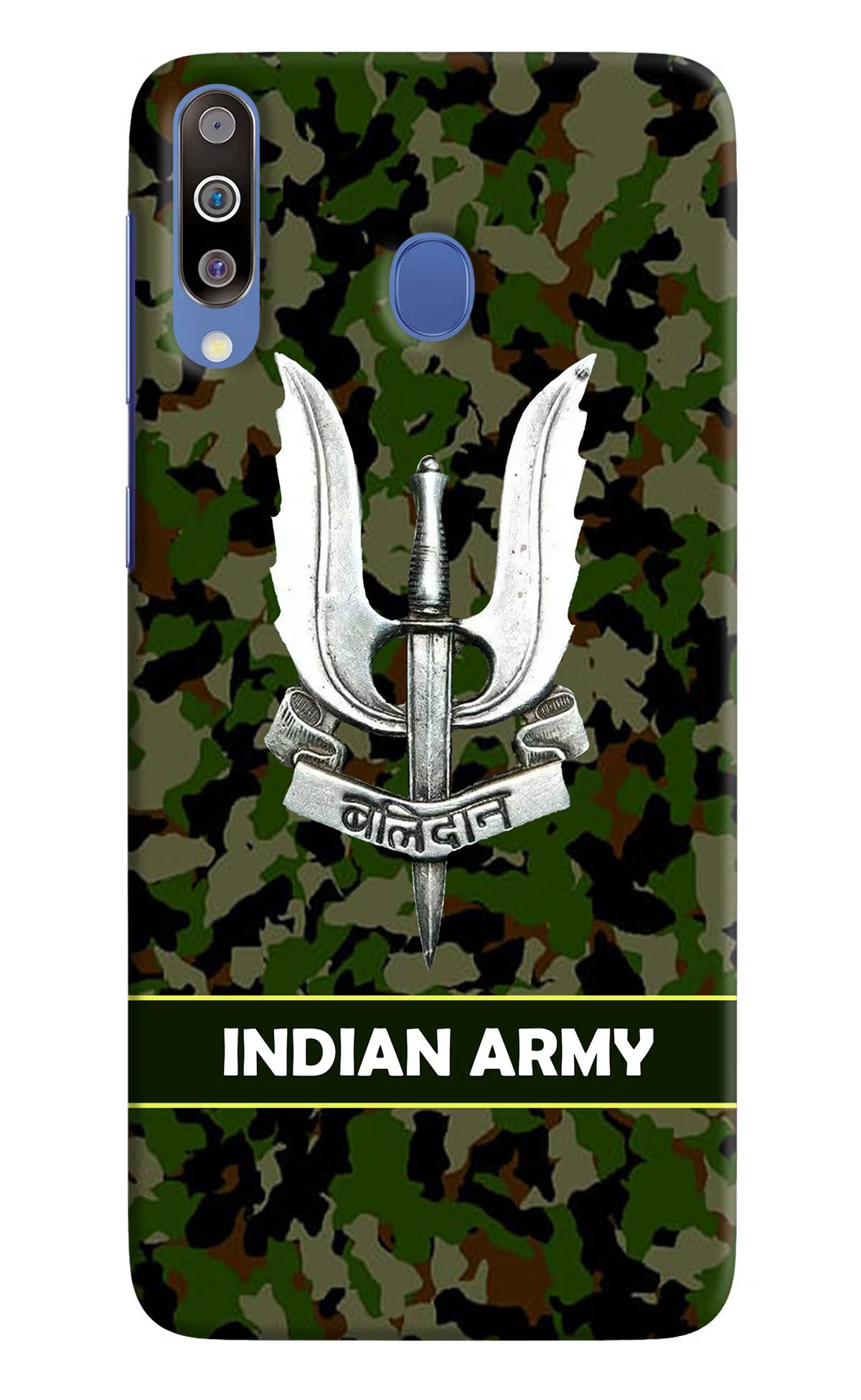 Balidan Indian Logo Samsung M30/A40s Hard Case Back Cover by Casekaro