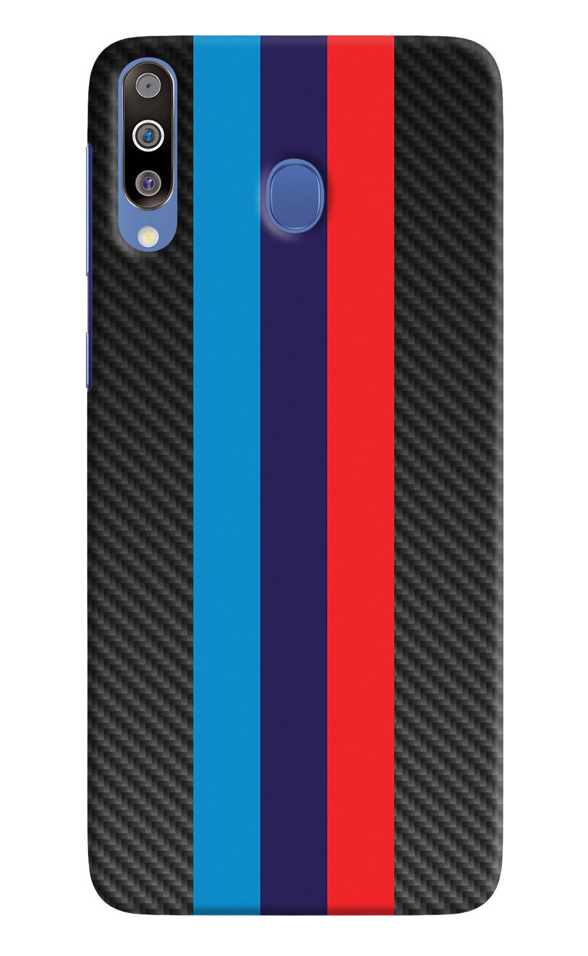 BMW Stripes Pattern Samsung M30/A40s Back Cover