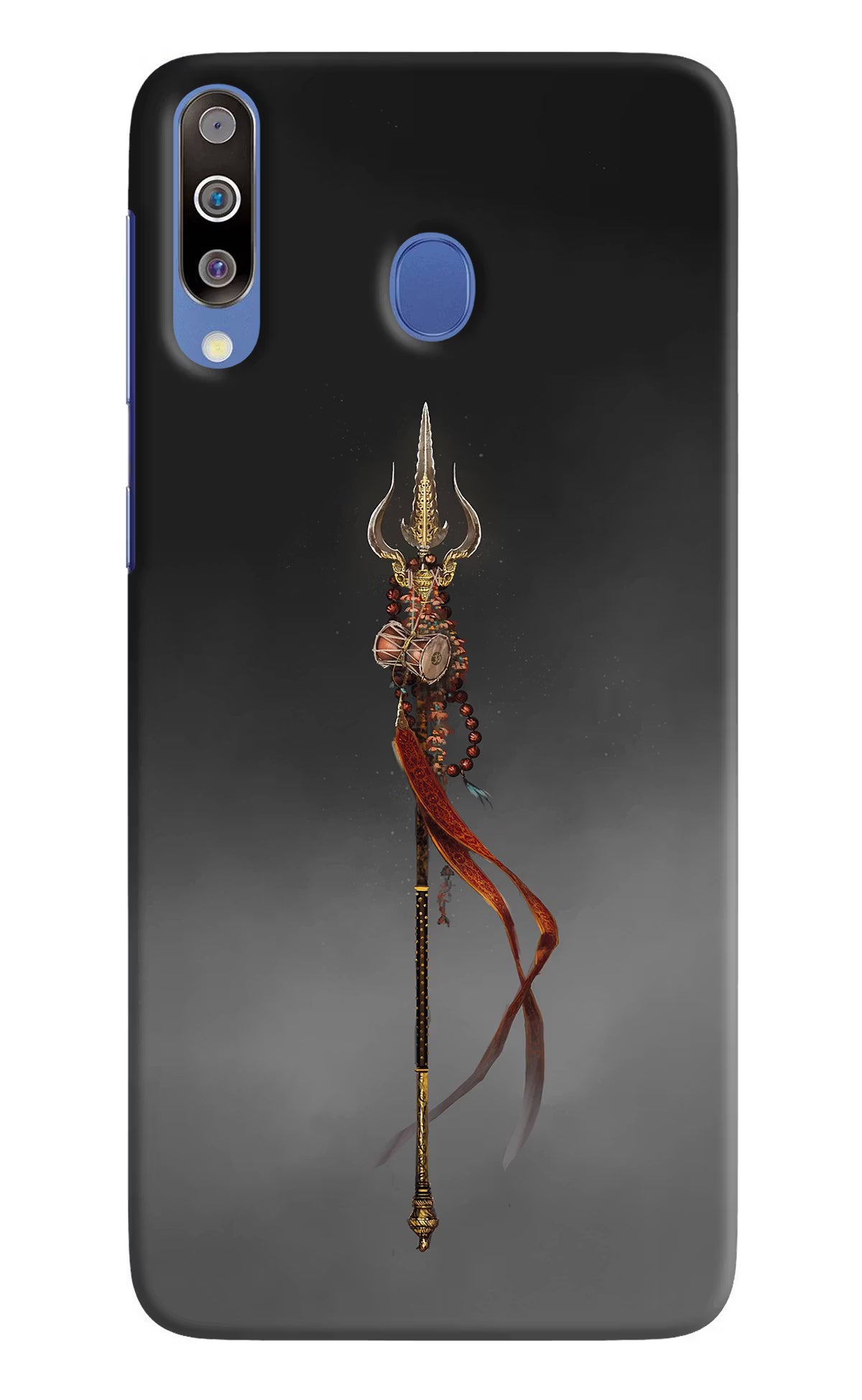 Shiv Trishul Samsung M30/A40s Hard Case Back Cover by Casekaro