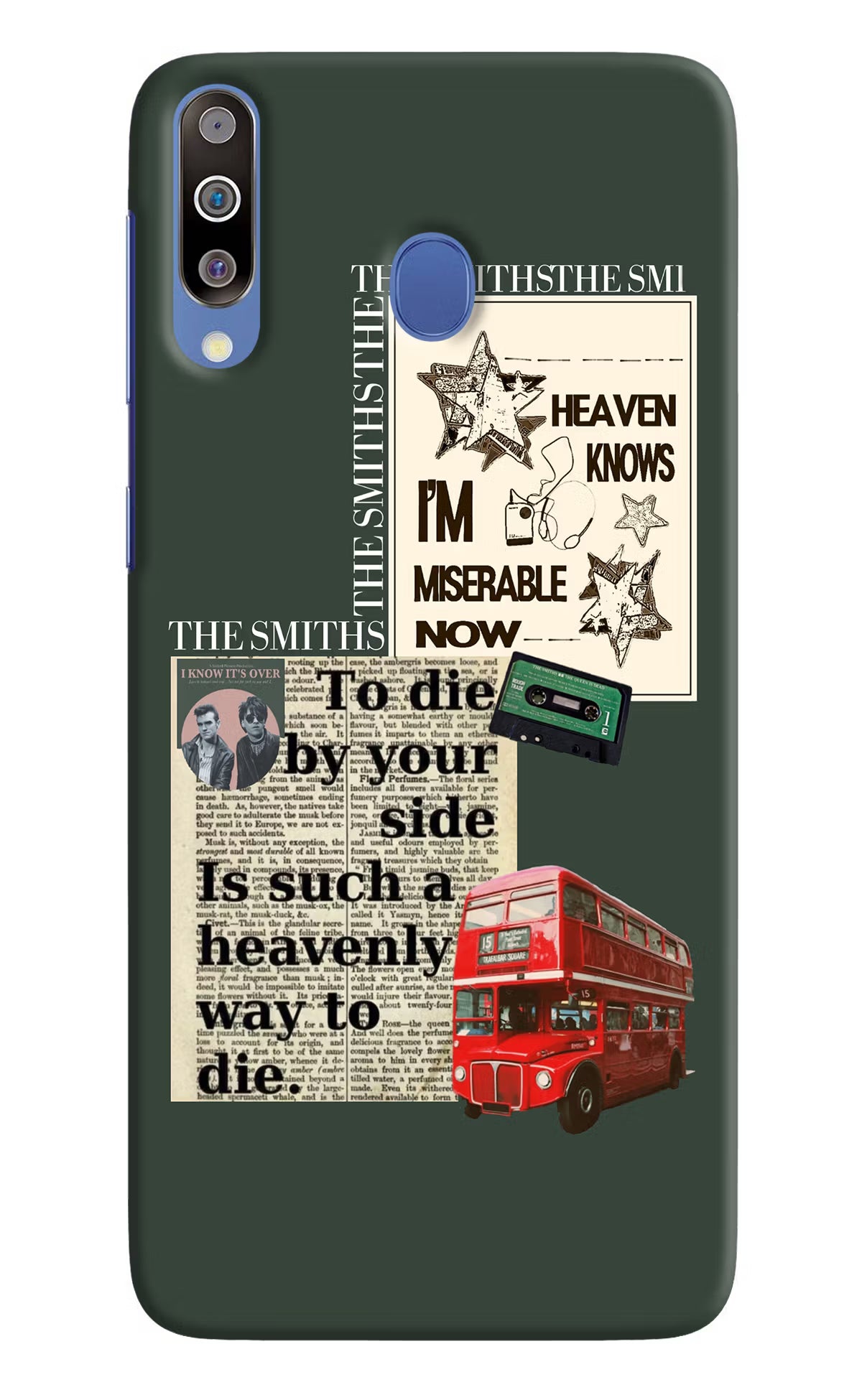 The Smiths Samsung M30/A40s Hard Case Back Cover by Casekaro