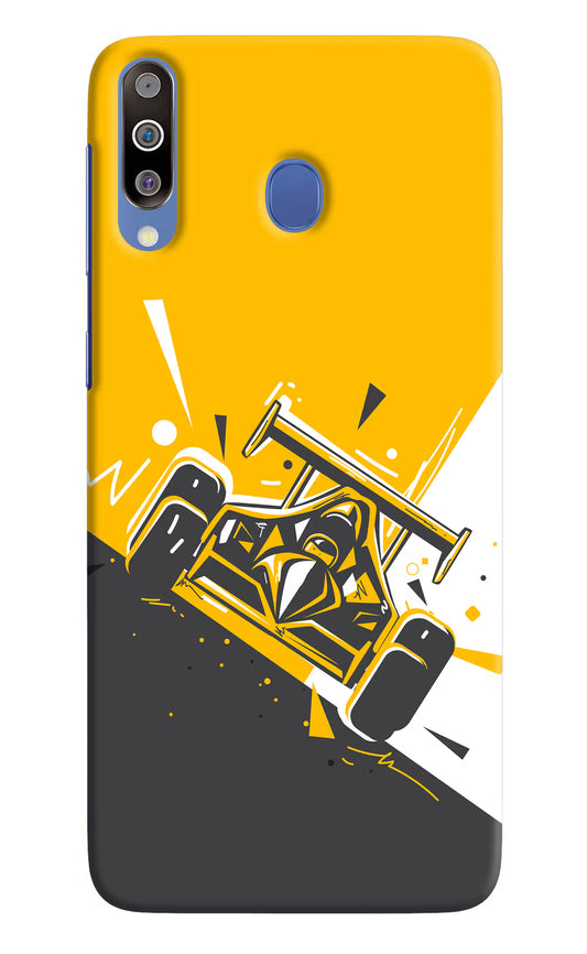 Track King Samsung M30/A40s Hard Case Back Cover by Casekaro
