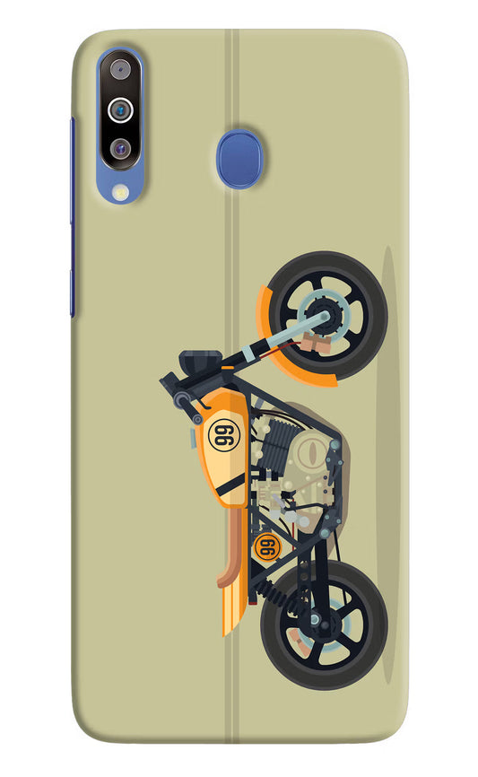 Vertical Speedster Samsung M30/A40s Hard Case Back Cover by Casekaro