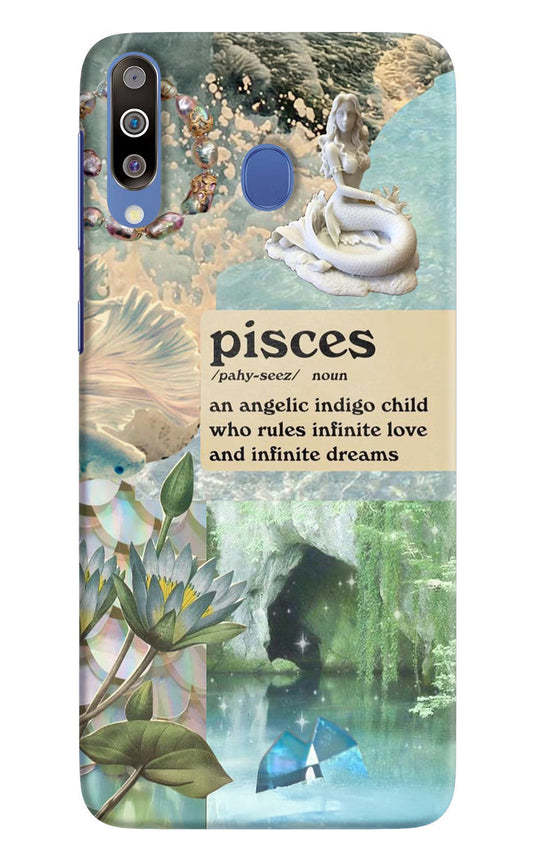 Pisces Zodiac Samsung M30/A40s Hard Case Back Cover by Casekaro