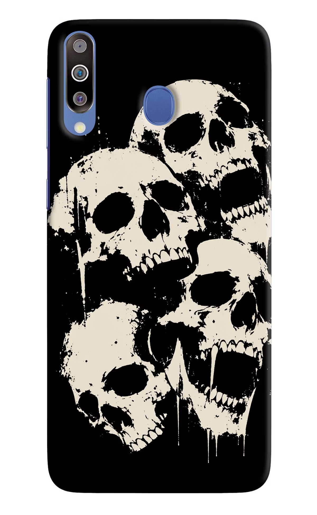 Dead Stack Samsung M30/A40s Hard Case Back Cover by Casekaro
