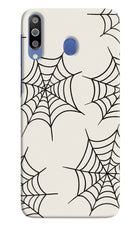 Spider Web Samsung M30/A40s Hard Case Back Cover by Casekaro