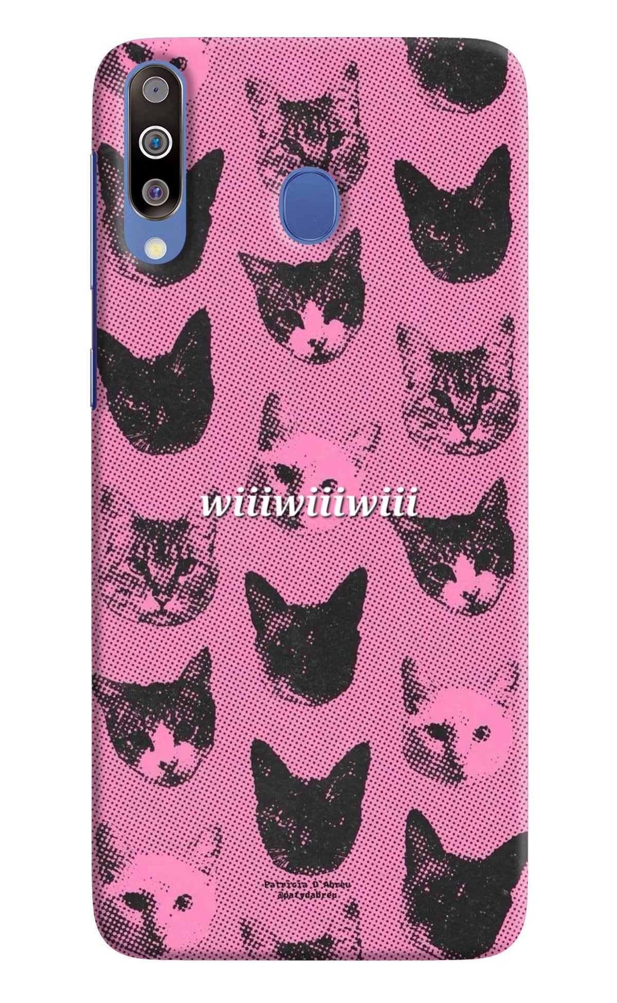 Pink Cats Samsung M30/A40s Back Cover