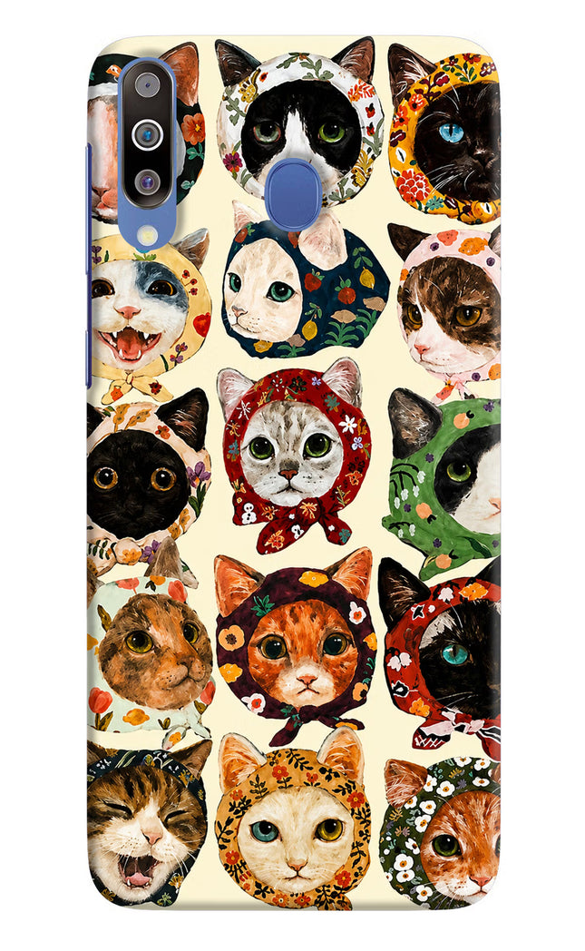 Cool Cat Samsung M30/A40s Hard Case Back Cover by Casekaro