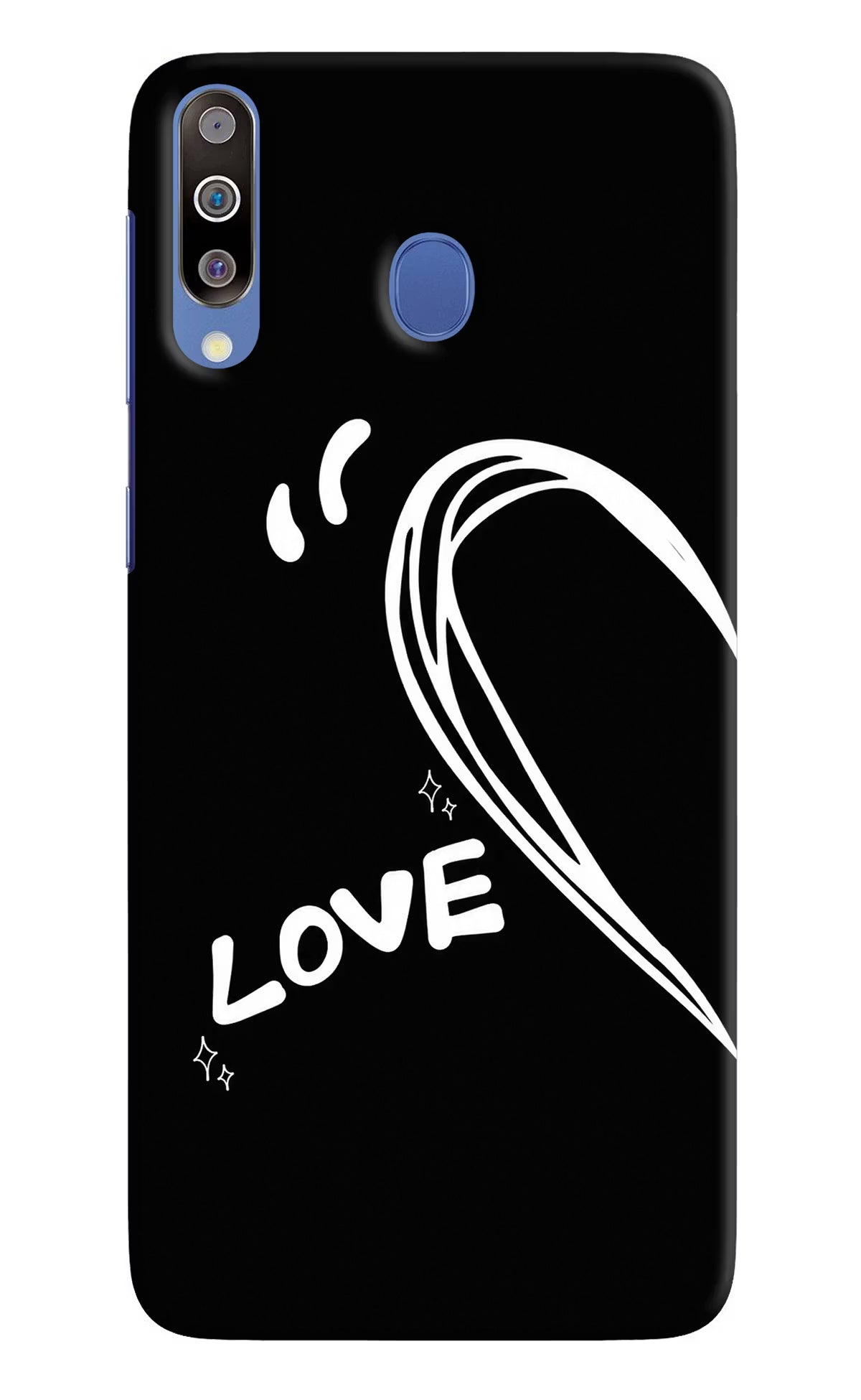 Love Line Samsung M30/A40s Back Cover