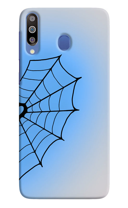 Blue Web Samsung M30/A40s Hard Case Back Cover by Casekaro