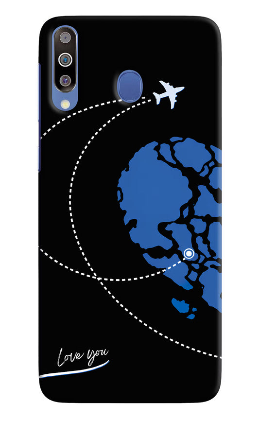 Love Orbit Samsung M30/A40s Hard Case Back Cover by Casekaro
