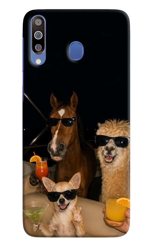 Party Squad Samsung M30/A40s Hard Case Back Cover by Casekaro