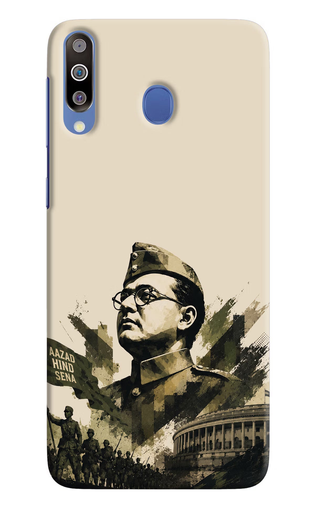Netaji Rising Samsung M30/A40s Back Cover