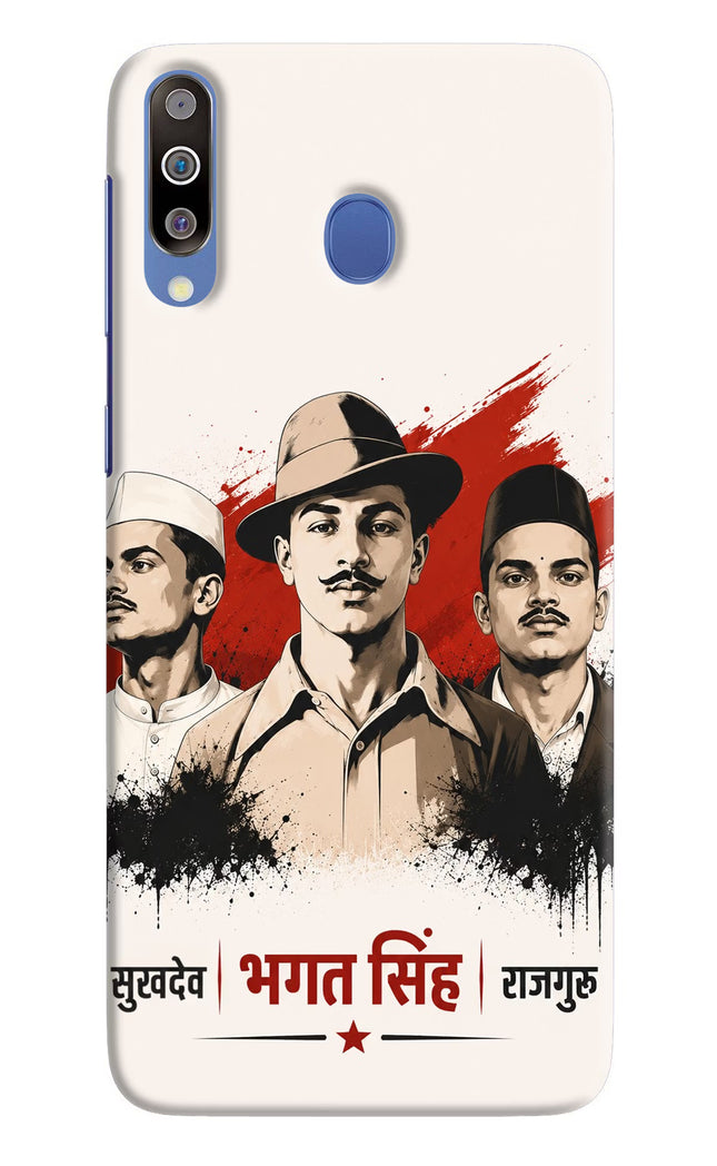 Bhagat Singh Trio Samsung M30/A40s Hard Case Back Cover by Casekaro