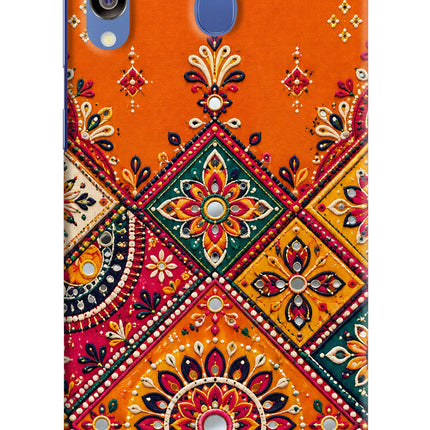 Kutch Glow Samsung M30/A40s Hard Case Back Cover by Casekaro