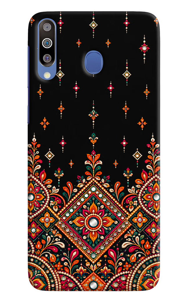 Noir Mehfil Samsung M30/A40s Hard Case Back Cover by Casekaro
