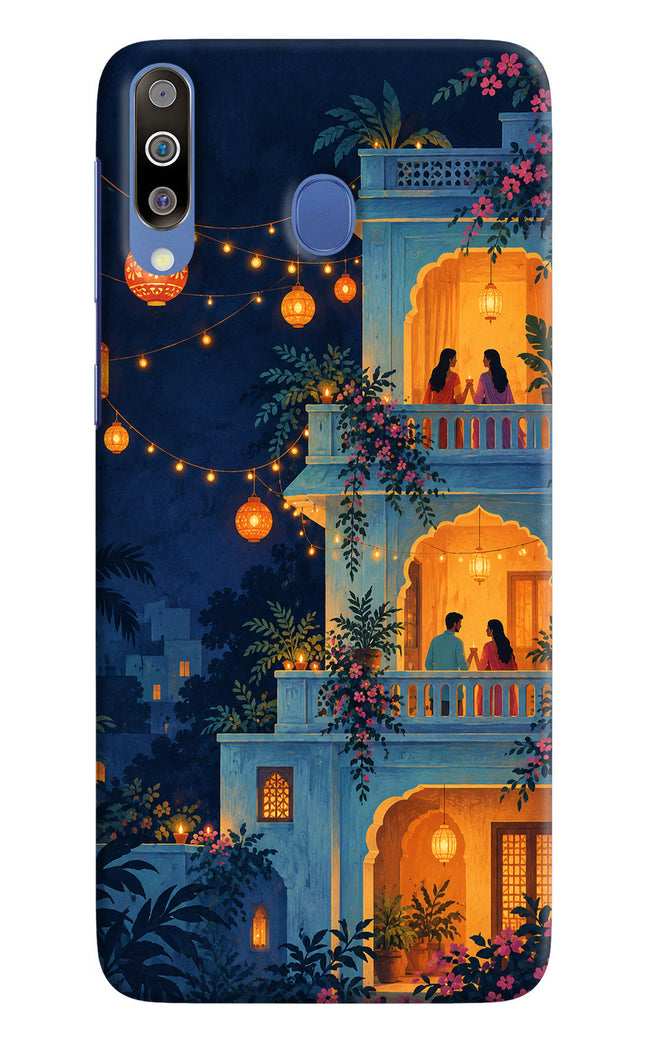 Balcony Glow Samsung M30/A40s Hard Case Back Cover by Casekaro