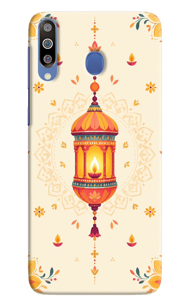 Golden Lantern Samsung M30/A40s Hard Case Back Cover by Casekaro