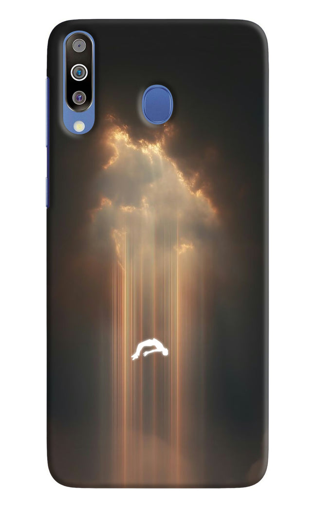 Heavenly Beam Samsung M30/A40s Hard Case Back Cover by Casekaro