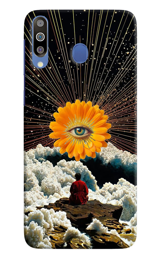 Cosmic Flower Samsung M30/A40s Hard Case Back Cover by Casekaro
