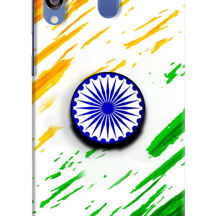 Indian Flag Ashoka Chakra Samsung M30/A40s Pop Case by Casekaro