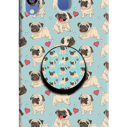 Pug Dog Samsung M30/A40s Pop Case by Casekaro