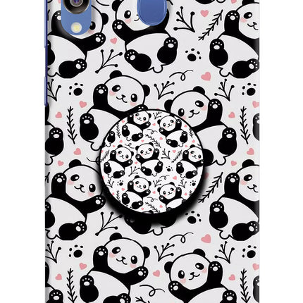 Cute Panda Samsung M30/A40s Pop Case by Casekaro