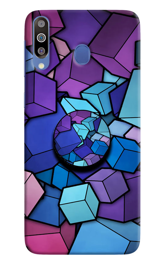 Cubic Abstract Samsung M30/A40s Pop Case by Casekaro