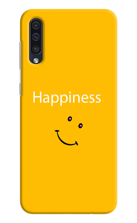 Happiness With Smiley Samsung A50/A50s/A30s Hard Case Back Cover by Casekaro