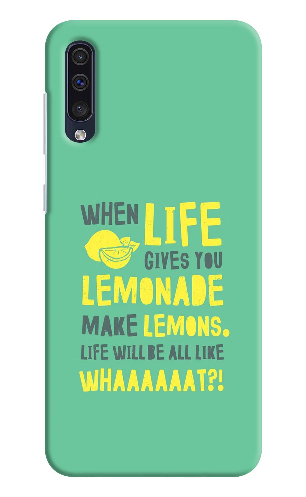 Quote Samsung A50/A50s/A30s Hard Case Back Cover by Casekaro