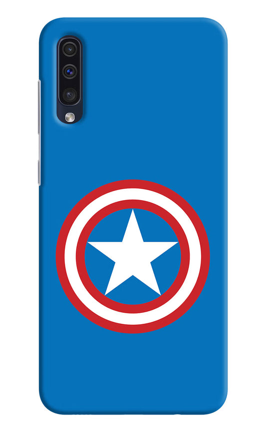 Captain America Logo Samsung A50/A50s/A30s Hard Case Back Cover by Casekaro