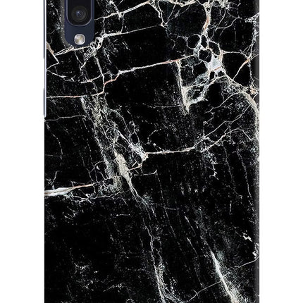 Black Marble Texture Samsung A50/A50s/A30s Hard Case Back Cover by Casekaro