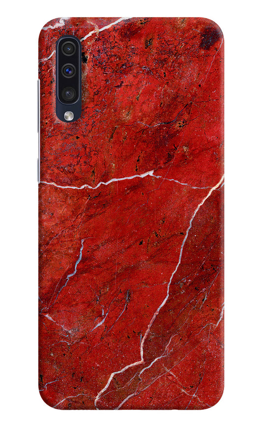 Red Marble Design Samsung A50/A50s/A30s Hard Case Back Cover by Casekaro