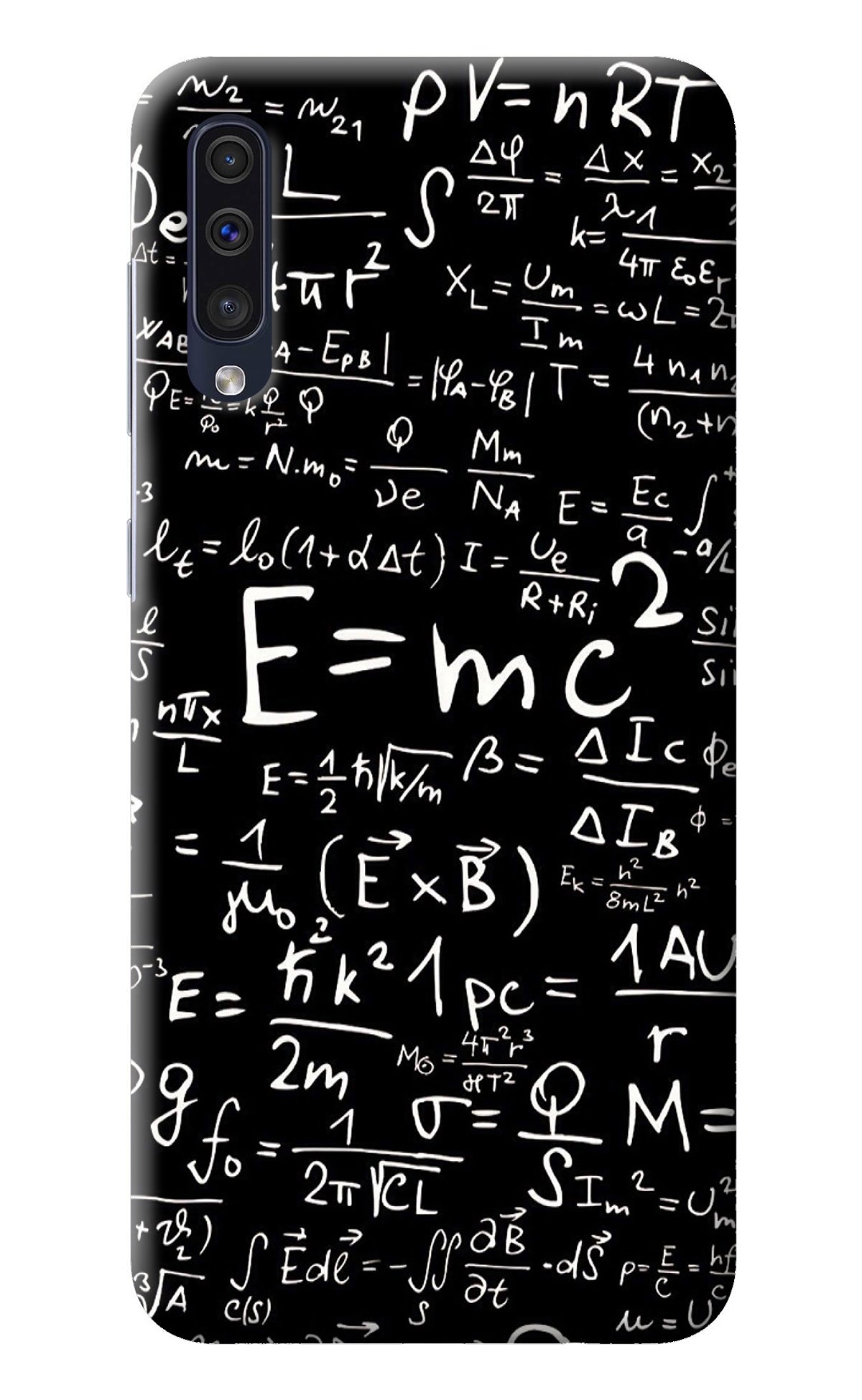 Physics Albert Einstein Formula Samsung A50/A50s/A30s Back Cover