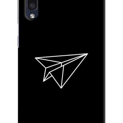 Paper Plane White Samsung A50/A50s/A30s Hard Case Back Cover by Casekaro