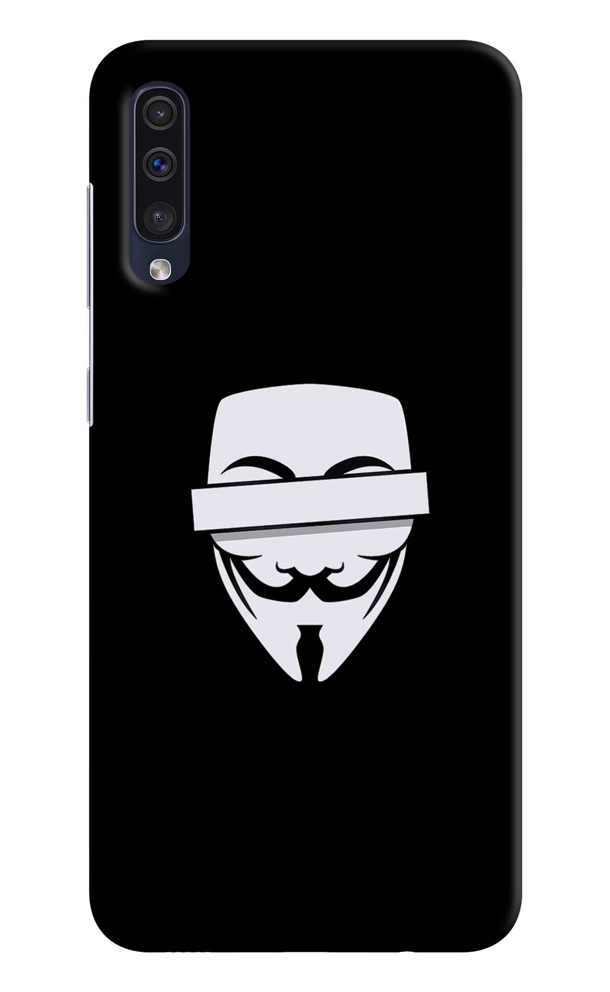 Anonymous Face Samsung A50/A50s/A30s Hard Case Back Cover by Casekaro
