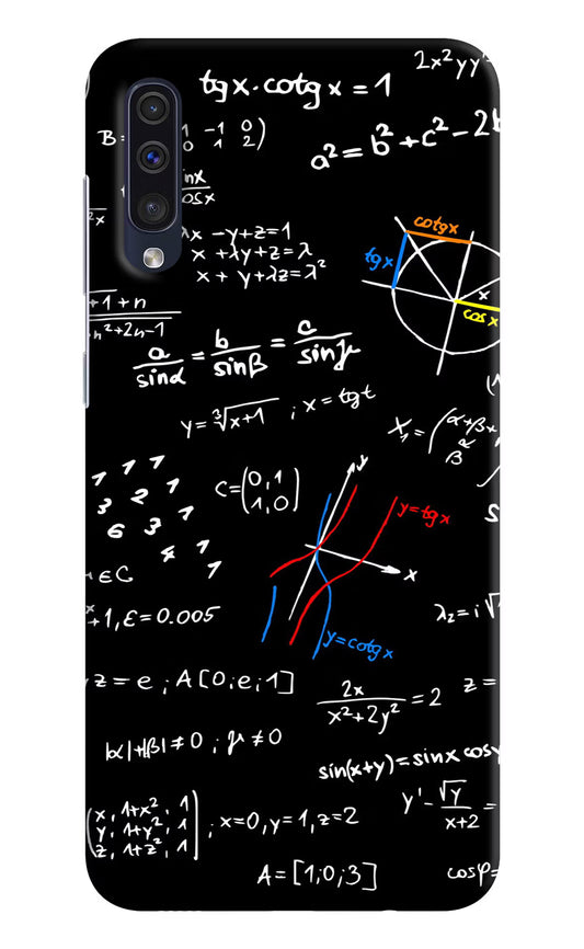 Mathematics Formula Samsung A50/A50s/A30s Hard Case Back Cover by Casekaro