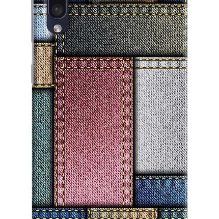 Multicolor Jeans Samsung A50/A50s/A30s Hard Case Back Cover by Casekaro