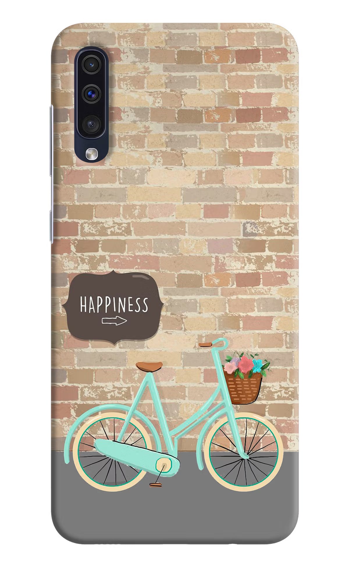 Happiness Artwork Samsung A50/A50s/A30s Hard Case Back Cover by Casekaro