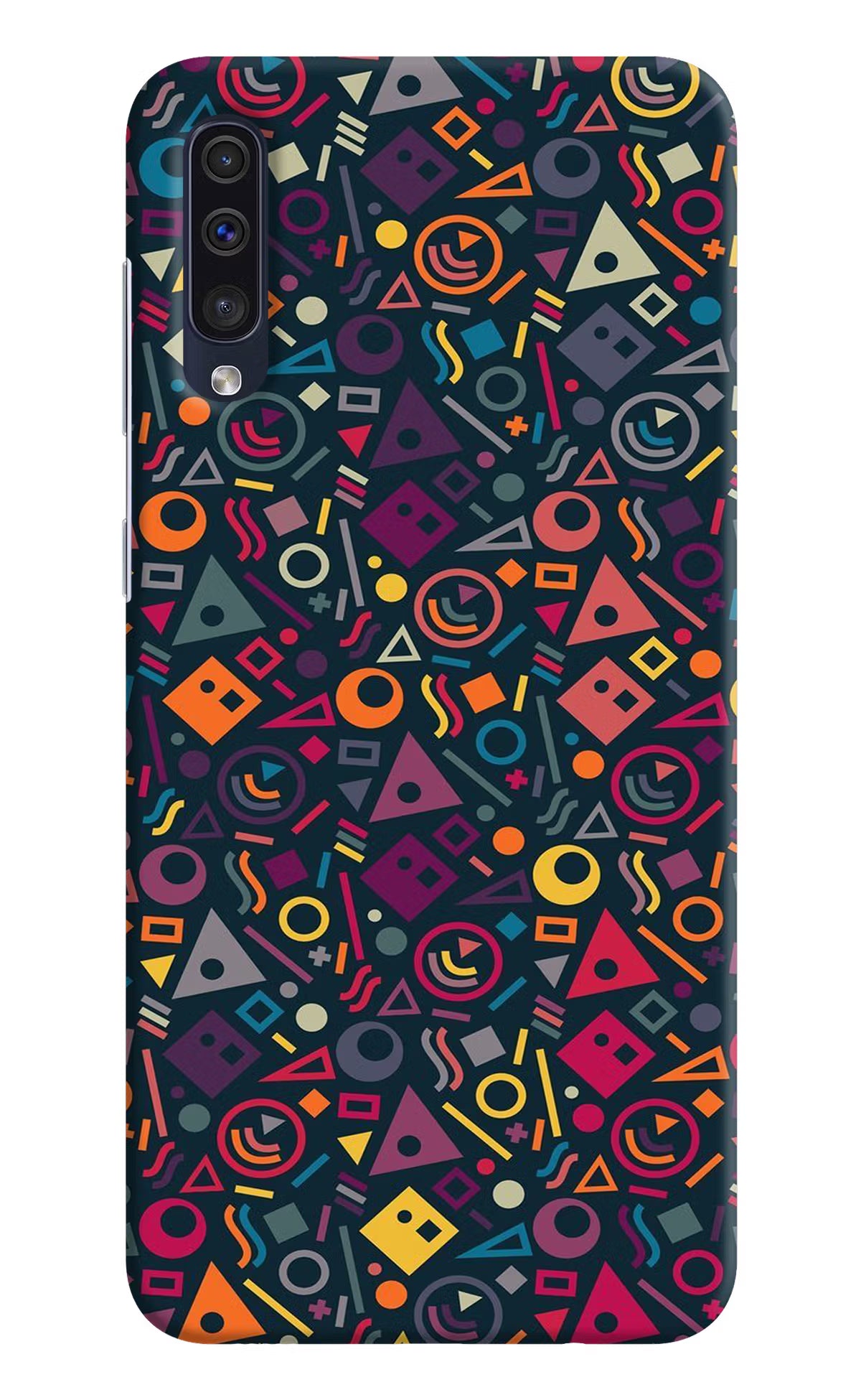 Geometric Abstract Samsung A50/A50s/A30s Hard Case Back Cover by Casekaro