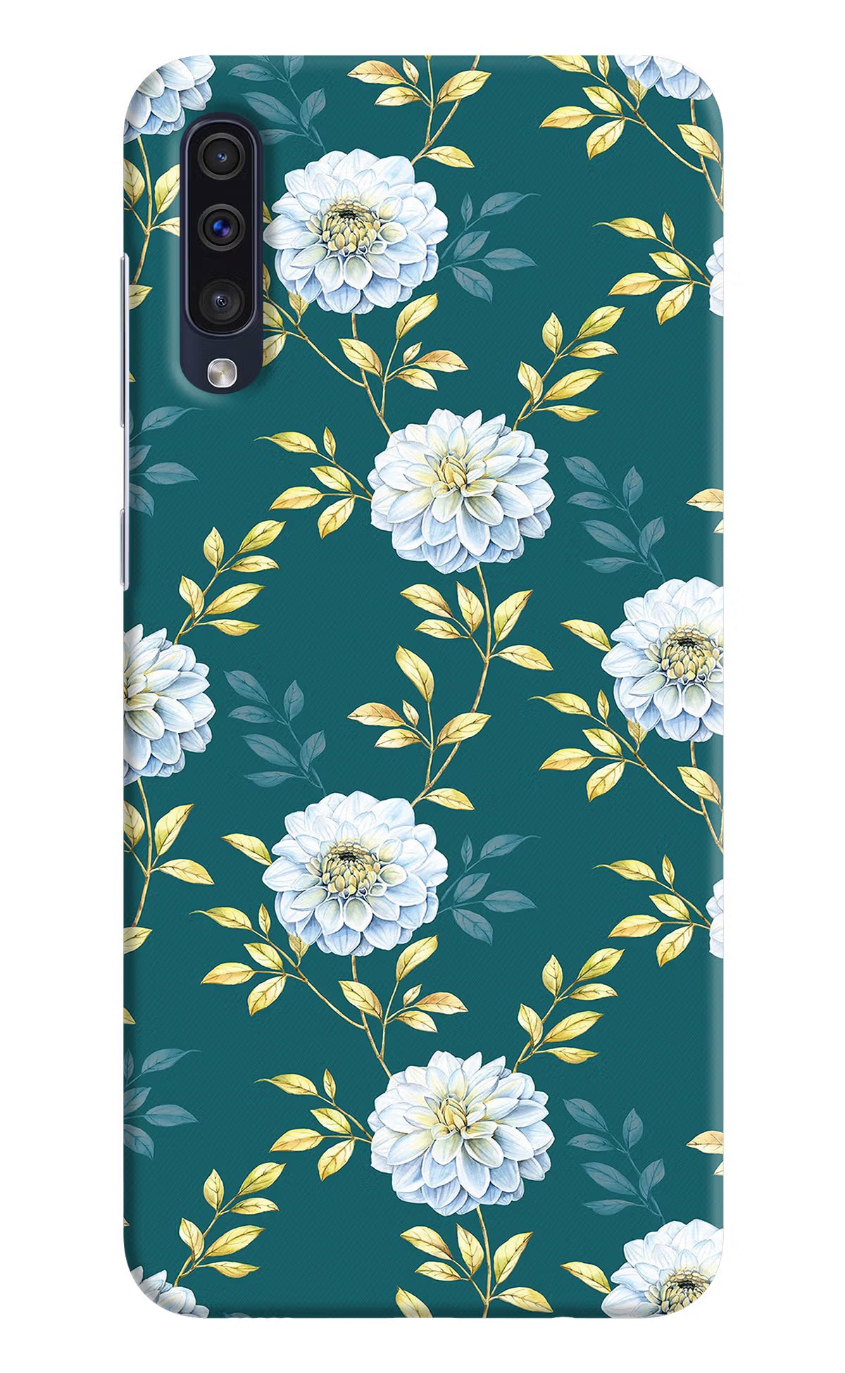 Flowers Samsung A50/A50s/A30s Hard Case Back Cover by Casekaro