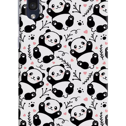 Cute Panda Samsung A50/A50s/A30s Hard Case Back Cover by Casekaro