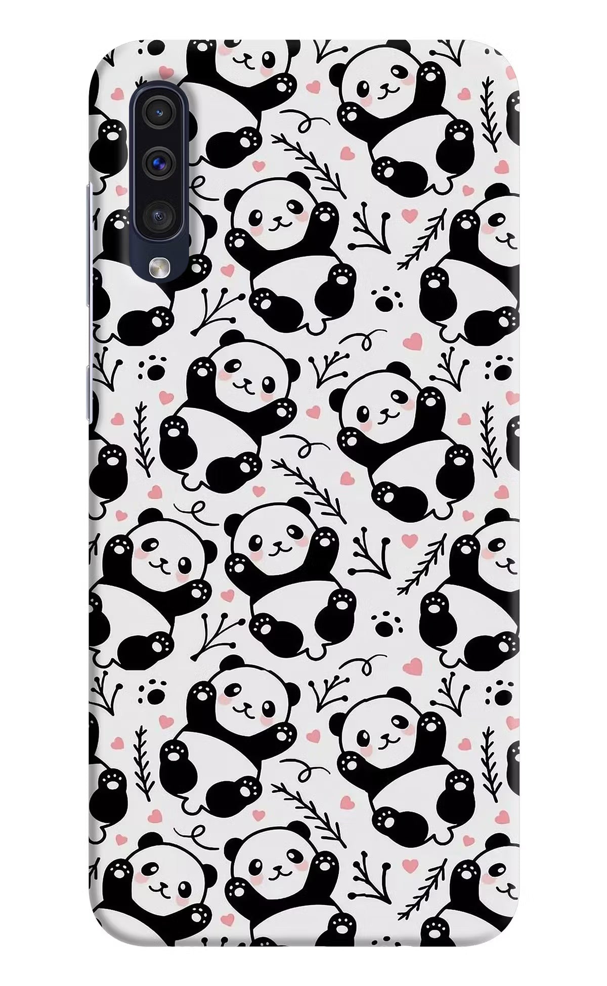 Cute Panda Samsung A50/A50s/A30s Hard Case Back Cover by Casekaro