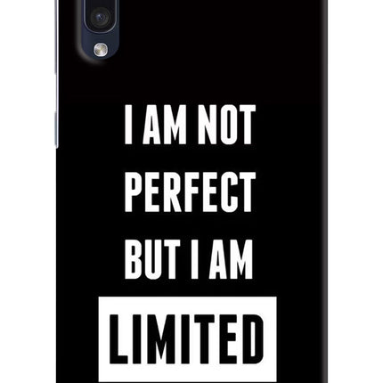 I Am Not Perfect But I Am Limited Edition Samsung A50/A50s/A30s Hard Case Back Cover by Casekaro