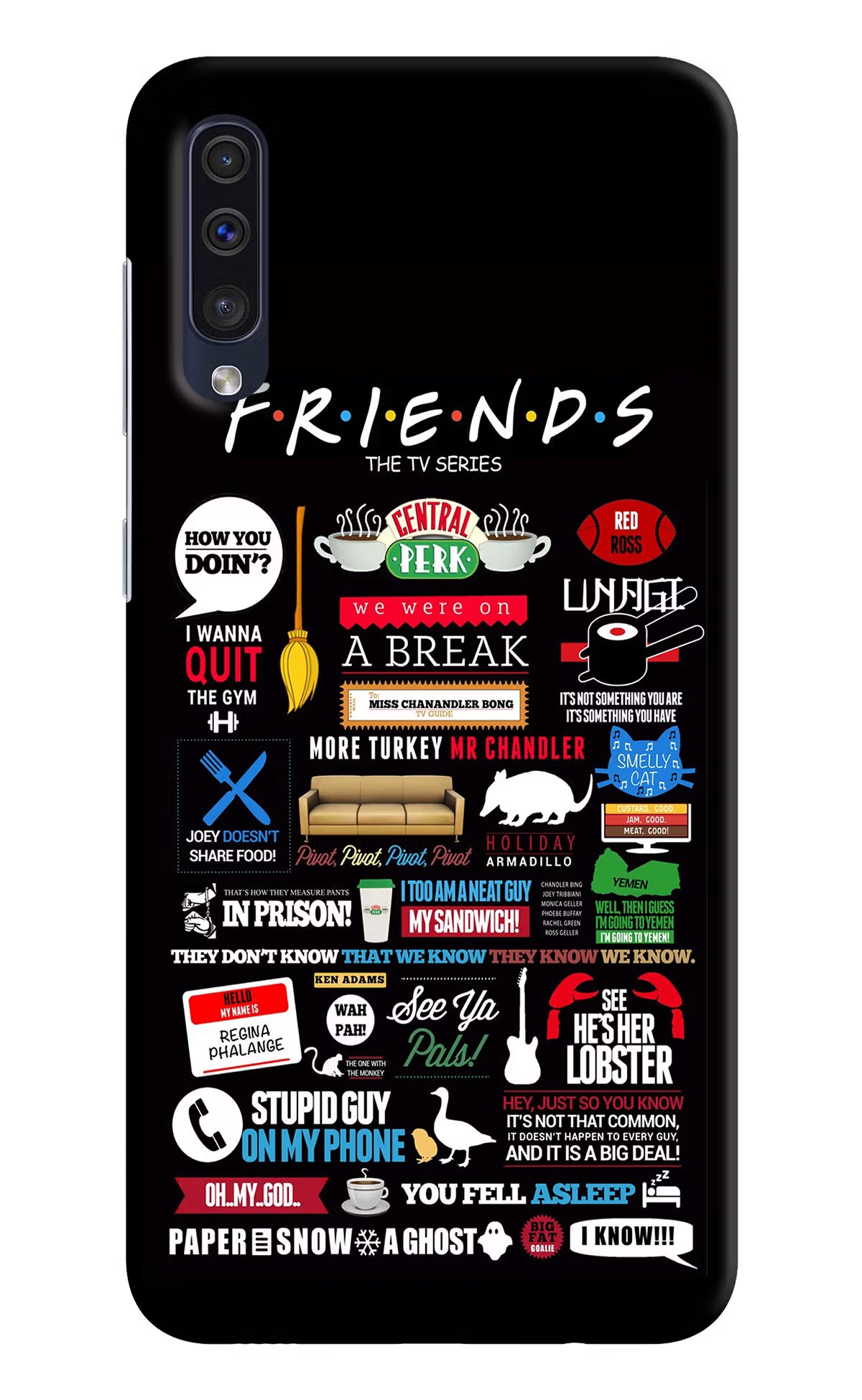 FRIENDS Samsung A50/A50s/A30s Hard Case Back Cover by Casekaro