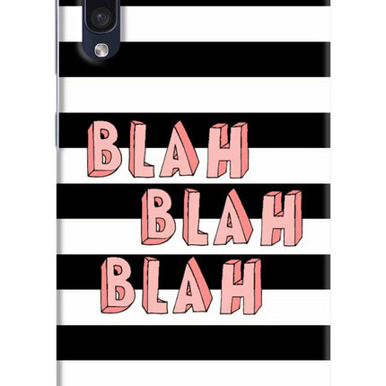 Blah Blah Blah Samsung A50/A50s/A30s Hard Case Back Cover by Casekaro