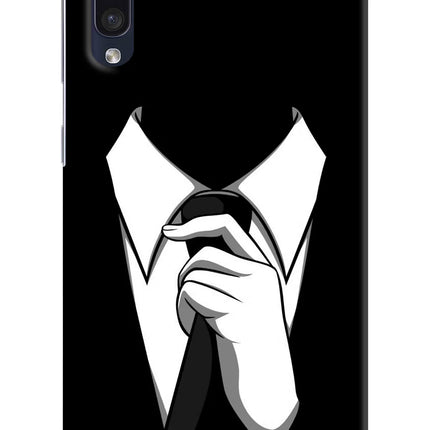 Black Tie Samsung A50/A50s/A30s Hard Case Back Cover by Casekaro